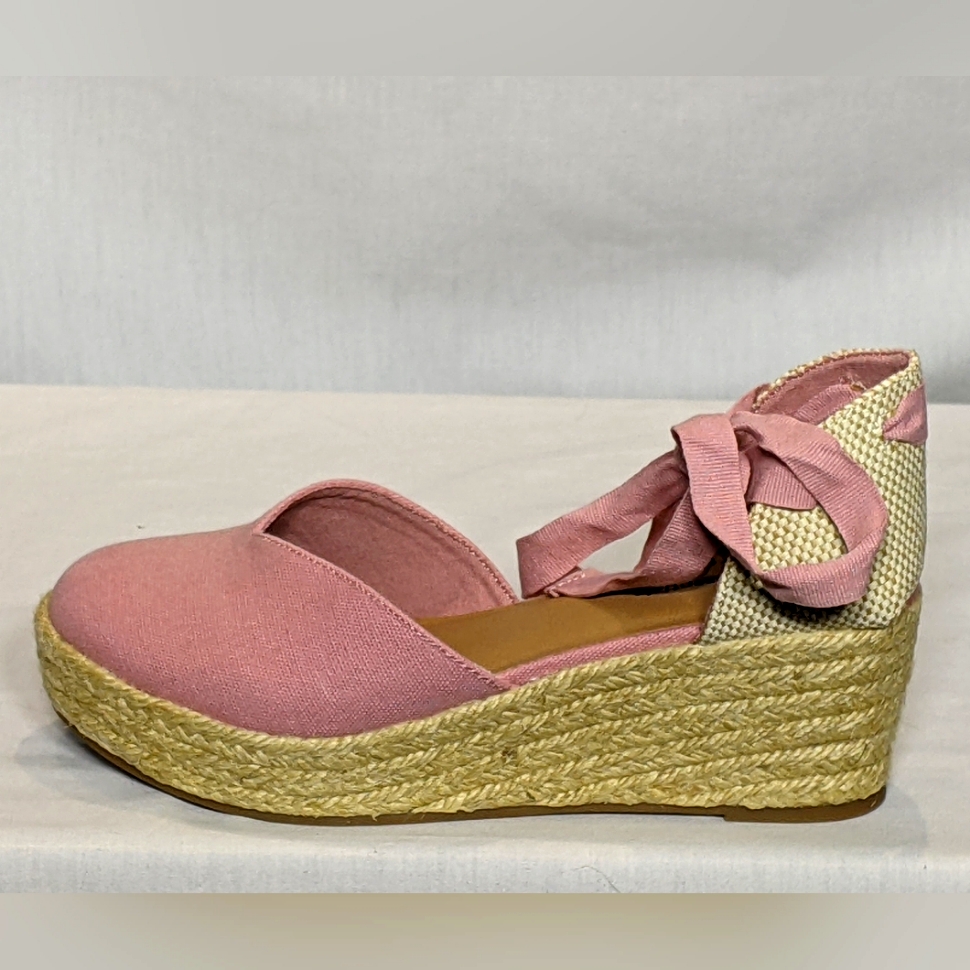 New Amazon Essentials Womens Mid Espadrille Sz 8